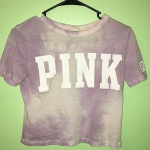 Tie dye crop top
